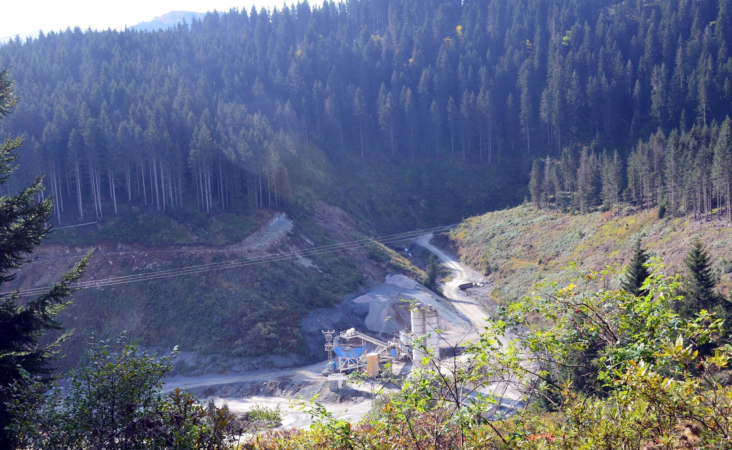VW beetle festival and camping area in Black Sea wiped out by hydro plant construction