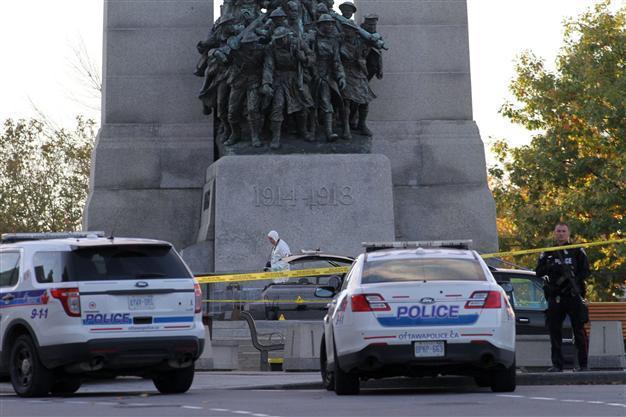 Canada will never be intimidated, Harper says after attack