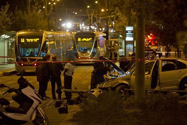 Palestinian rams car into Jerusalem crowd, killing baby