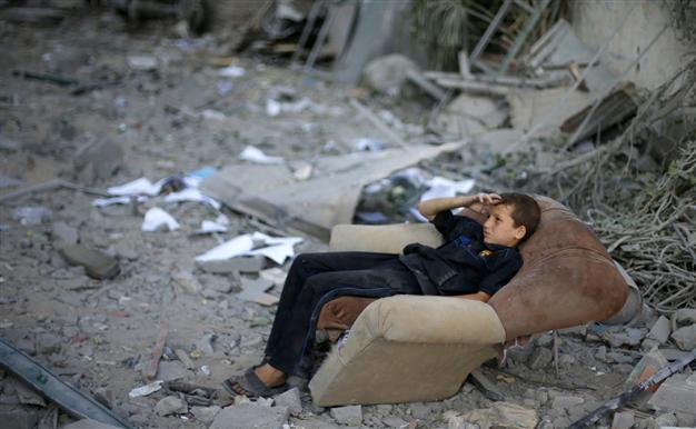 Strike on UN Gaza school kills at least 10 as Israel starts troop pullout