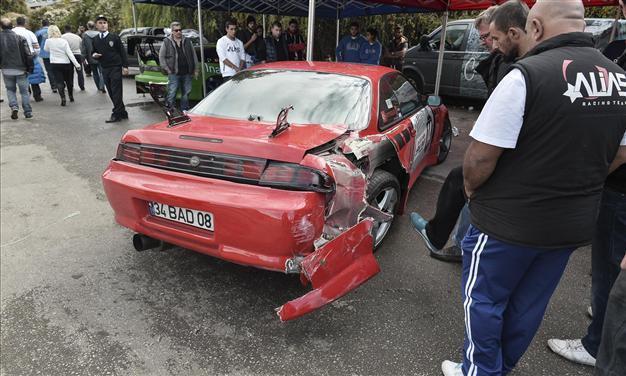11-year-old spectator heavily injured at drift racing tournament in Ankara