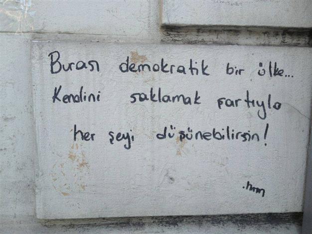 Turkish student handed five months in jail for ‘F*** your religion’ graffiti