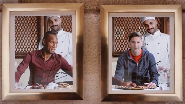 Messi annoys Drogba in new Turkish Airlines ad