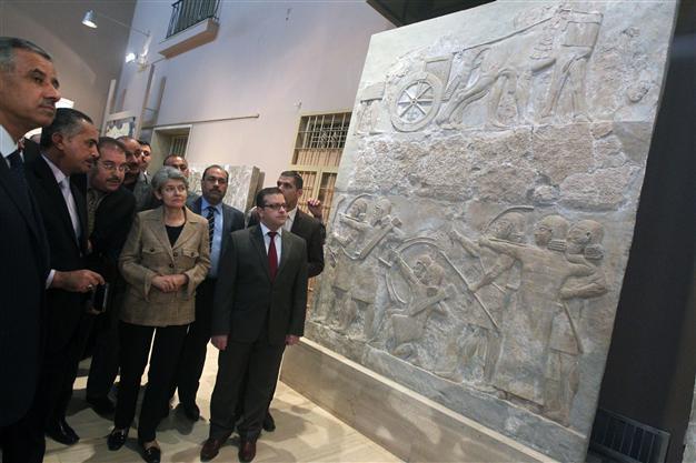 UNESCO chief slams barbaric destruction of Iraq heritage