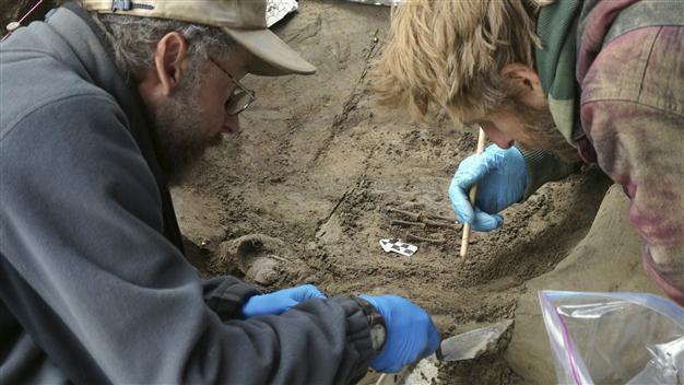 Scientists find rare burial site of Ice Age infant in Alaska