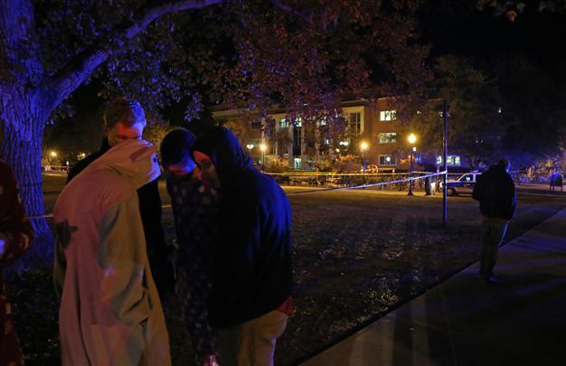 Shooting at US university leaves 3 wounded, gunman dead
