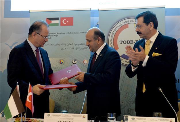 Turkey to build tax-free industrial zone in Palestine