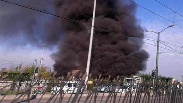 Fire erupts in underground passageway in central Istanbul, no casualties