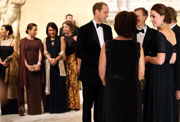 British royals crown New York visit with gala dinner