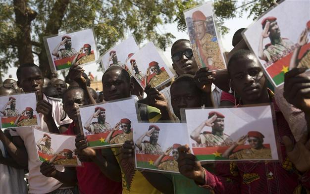 Protesters demand justice for Africas Che Guevara