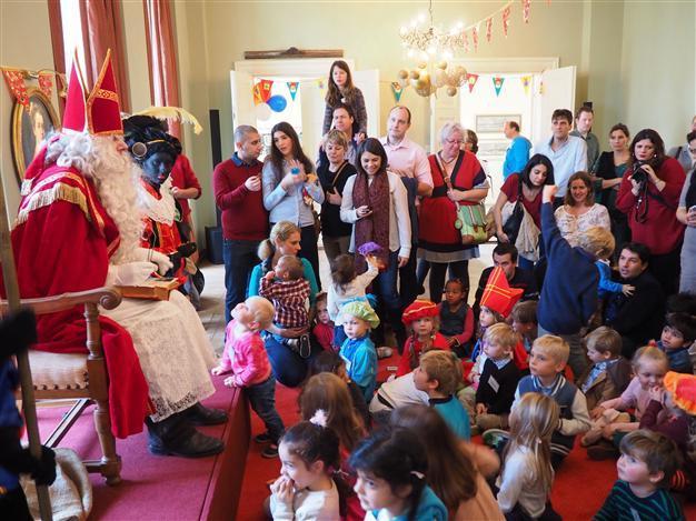 Sinterklaas arrives in Istanbul with gifts in tow