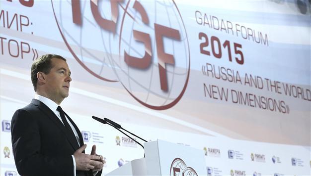 Russia will not cut itself off from world: Medvedev