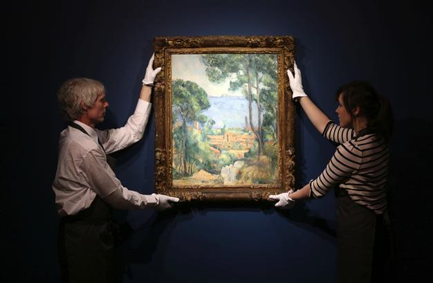 ‘Shimmering’ Cezanne painting to heat up auction