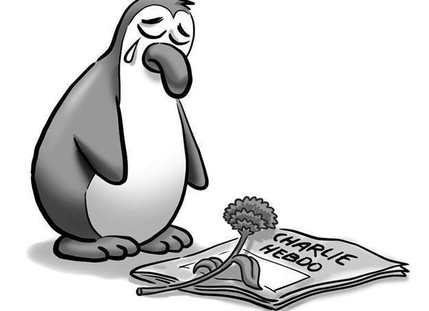 Turkey’s irreverent satire mag Penguen shares tearful tribute for Charlie Hebdo