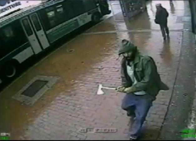 New York police officer critically wounded in hatchet attack