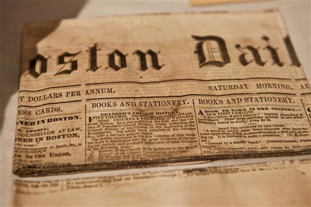 Boston opens oldest US time capsule from 1795