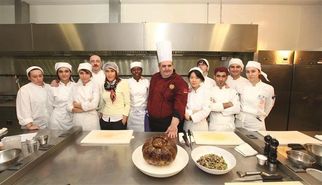 Food for diplomacy project hosts Armenian chef