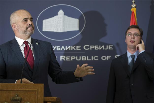 Serbian, Albanian PMs clash on Kosovo on historic visit