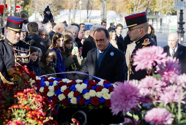 Hollande inaugurates unique memorial to end WWI commemorations