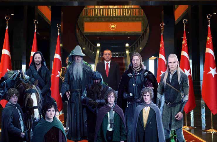 Social media reacts to President Erdoğan’s 16 warriors during meeting with Abbas