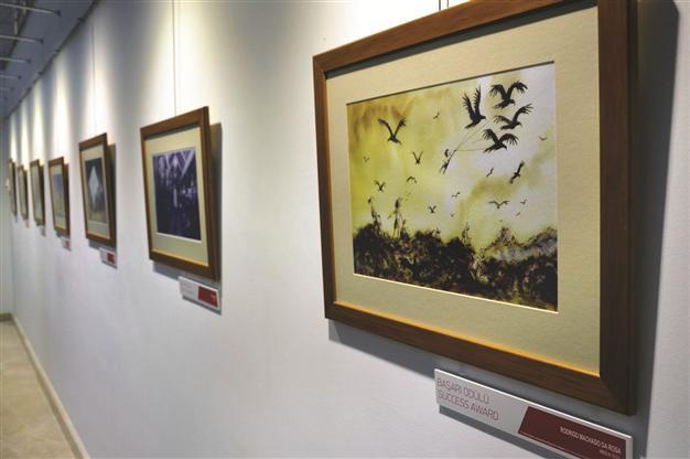 Aydın Doğan cartoons exhibition in Eskişehir