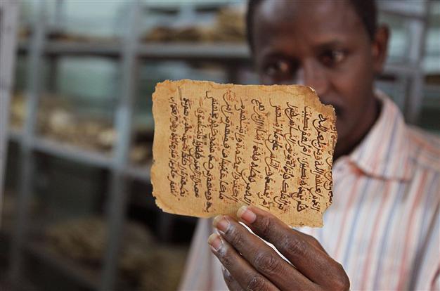 Saved Mali manuscripts face damage in new home