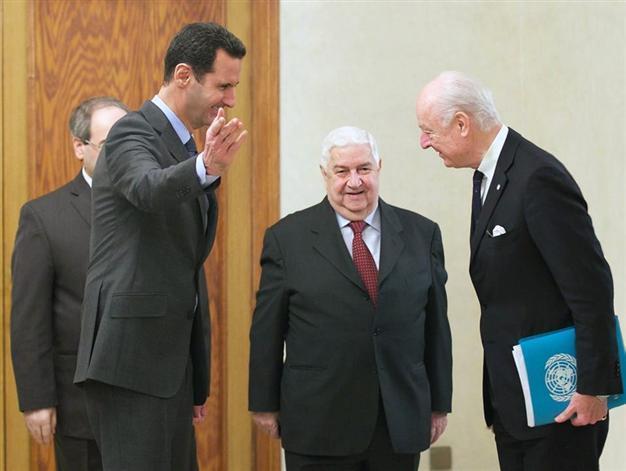Assad part of the solution in Syria, says UN envoy