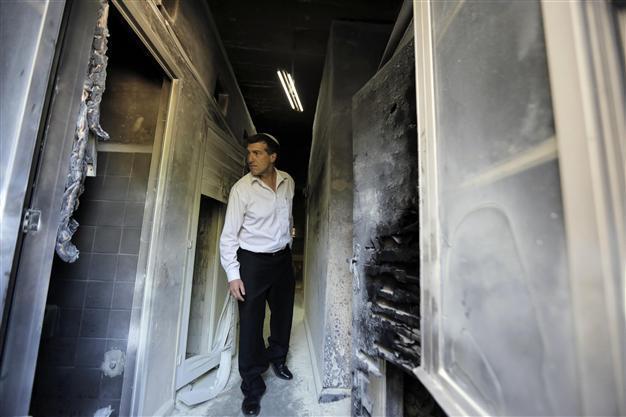 Jerusalem church building torched in apparent hate crime
