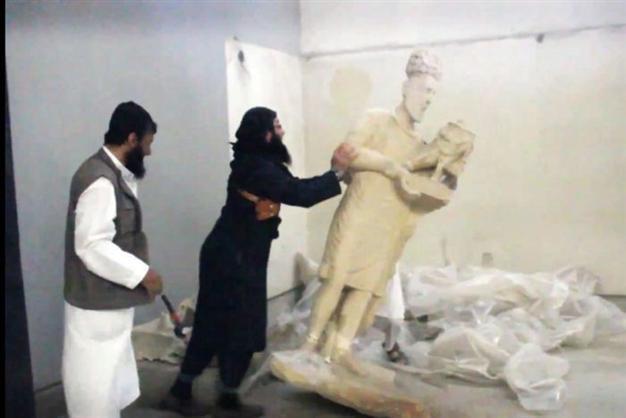 Turkish minister condemns jihadists’ destruction of artifacts in Iraq