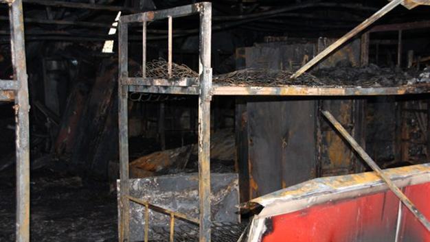 Three workers die in fire in Turkey’s southern province
