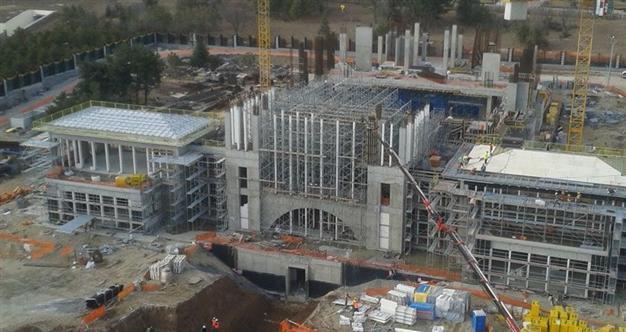 Erdoğan orders block of presidential palace rebuilt for concerts: Report
