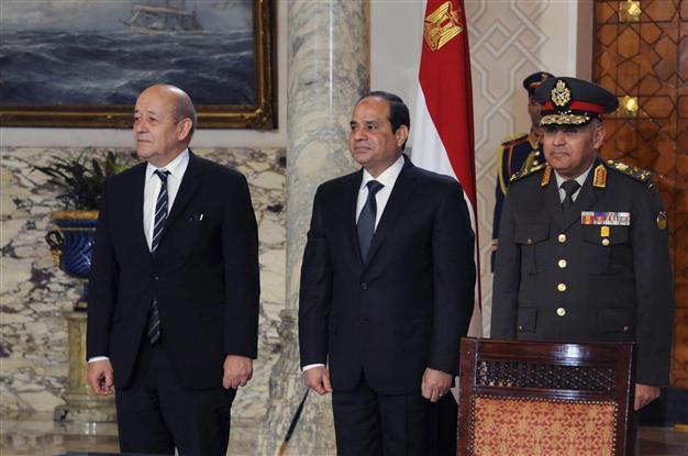 Egypts Sisi urges UN resolution for military intervention in Libya
