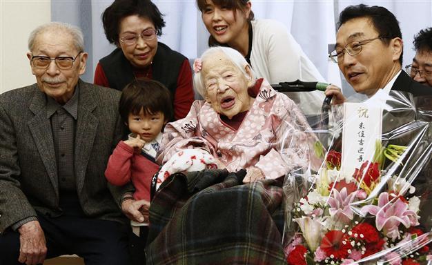 Worlds oldest woman turns 117 in Japan