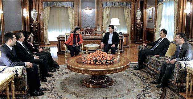 KRG PM Barzani supports peace bid during HDP delegation visit