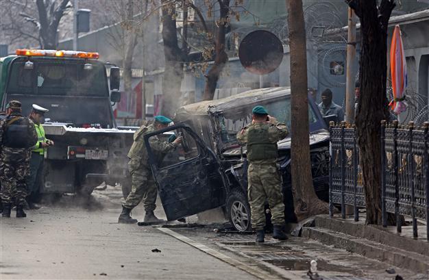 Suicide attack on foreign convoy kills Turkish soldier in Kabul