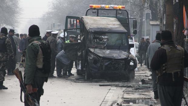 Suicide attack on foreign convoy kills Turkish soldier in Kabul