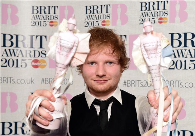 Double Brit wins for Sheeran, Smith as Madonna tumbles
