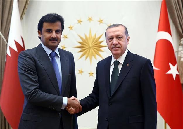 Qatar emir meets Erdoğan in surprise Turkey visit