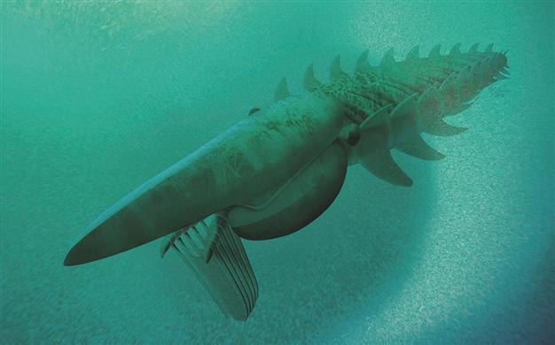 Gigantic ancient arthropod was really a very peaceful guy