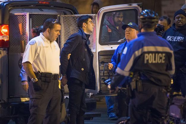 Two arrested as Ferguson protests move to St Louis