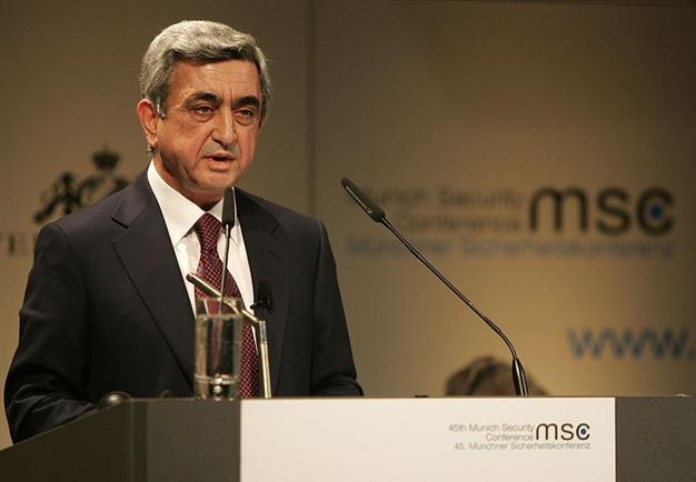 Armenia’s Sargsyan rejects invitation to Gallipoli centenary