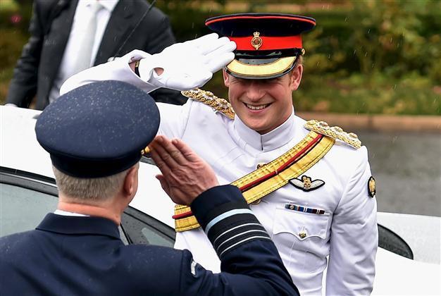 Britains Prince Harry in Australia for army stint