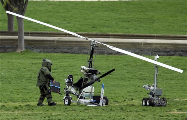 Florida man arrested after landing small helicopter on US Capitol grounds