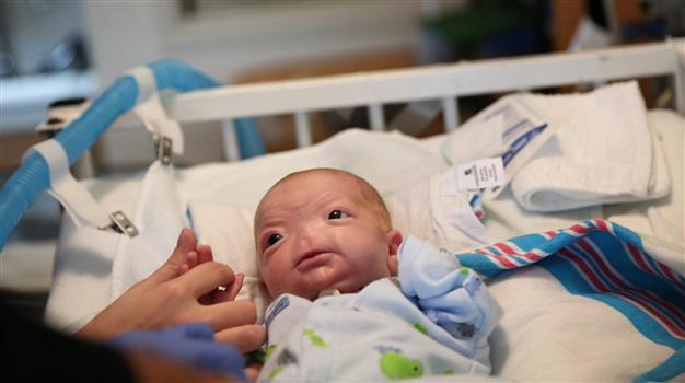 US mom: Baby born without nose is perfect the way he is