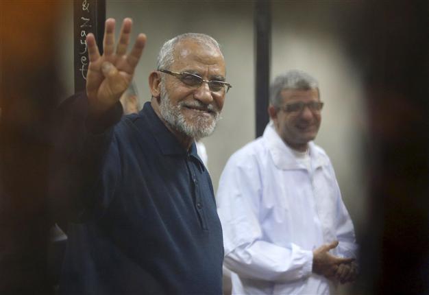 Egypt court confirms death sentence for Brotherhood head, 13 others