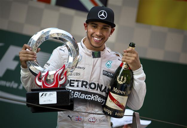 Hamilton wins in China as Rosberg fumes