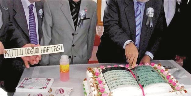 Quran-shaped cake under investigation in northern Turkey