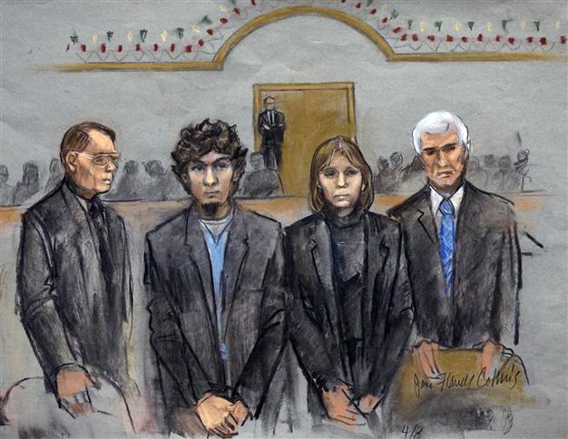 Boston bomber back in court, prosecution demands death