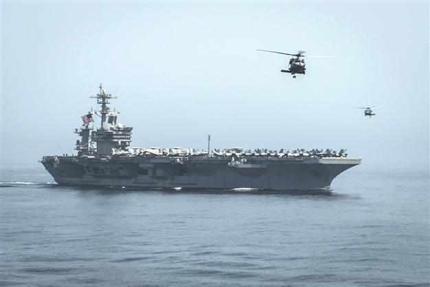 US sends carrier to Yemen waters with eye on Iran convoy