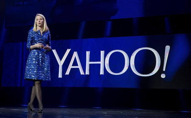 Yahoo quarterly profit slides but revenue up